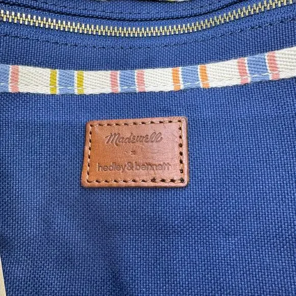 MADEWELL x HEDLEY & BENNETT Leather-Strap Canvas Tote - Thumbnail 2